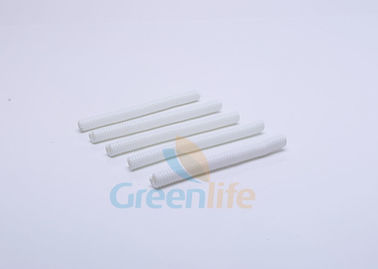 बंजी प्लास्टिक अर्ध-तैयार कुंडल वसंत सफेद कुंडा डिजाइन 2.5x10x120 मिमी